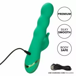 Calexotics Boundless Rabbit Vibrator Sonoma Satisfier - Groen -Clitoris Vibrators Verkoop rabbit vibrator sonoma satisfier groen 5