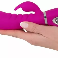 XOUXOU Rabbit Vibrator Super Soft - Roze -Clitoris Vibrators Verkoop rabbit vibrator super soft roze hand