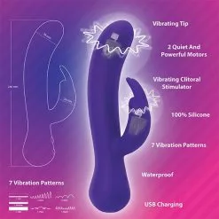 Swan Vibes Rabbit Vibrator The Majestic -Clitoris Vibrators Verkoop rabbit vibrator the majestic 2