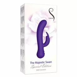 Swan Vibes Rabbit Vibrator The Majestic -Clitoris Vibrators Verkoop rabbit vibrator the majestic 4