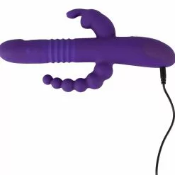 Sweet Smile Rabbit Vibrator Thrusting Pearl Triple -Clitoris Vibrators Verkoop rabbit vibrator thrusting pearl triple 36