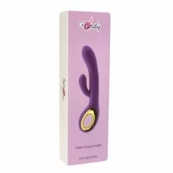 Toyz4lovers Rabbit Vibrator Twin Touch Grip 10 Toyz4lovers Rabbit Vibrator Twin Touch Grip -Clitoris Vibrators Verkoop rabbit vibrator twin touch grip verpakt
