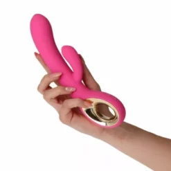Toyz4lovers Rabbit Vibrator Twin Touch - Roze -Clitoris Vibrators Verkoop rabbit vibrator twin touch roze hand