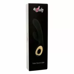 Toyz4lovers Rabbit Vibrator Twin Touch - Zwart 11 Toyz4lovers Rabbit Vibrator Twin Touch - Zwart -Clitoris Vibrators Verkoop rabbit vibrator twin touch zwart verpakt