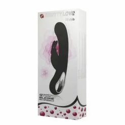 Pretty Love Rabbit Vibrator Webb - Zwart 10 Pretty Love Rabbit Vibrator Webb - Zwart -Clitoris Vibrators Verkoop rabbit vibrator webb zwart verpakt