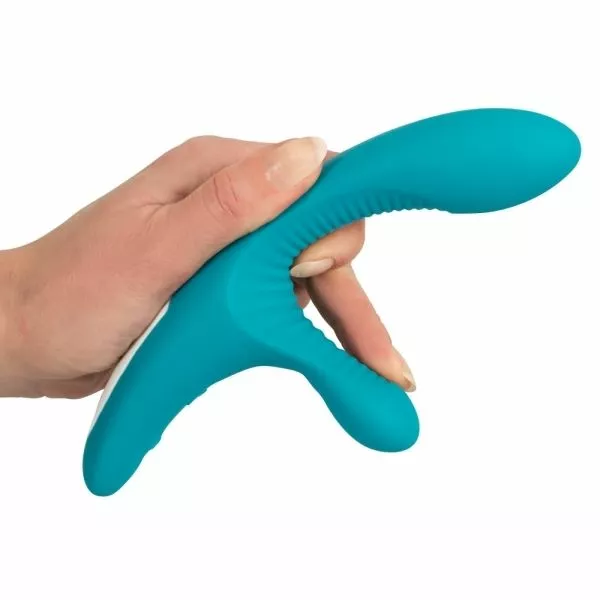 Javida Rabbit Vibrator Turquoise (OP=OP) 5 Javida Rabbit Vibrator Turquoise (OP=OP) - Afbeelding 3