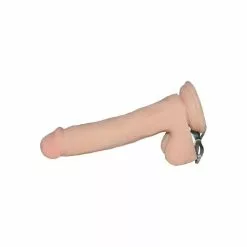 RealRock Realistische Vibrator Van 23,5 Cm Met Balzak -Clitoris Vibrators Verkoop rea004skn 3 1
