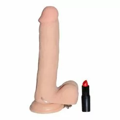 RealRock Realistische Vibrator Van 23,5 Cm Met Balzak -Clitoris Vibrators Verkoop rea004skn 4