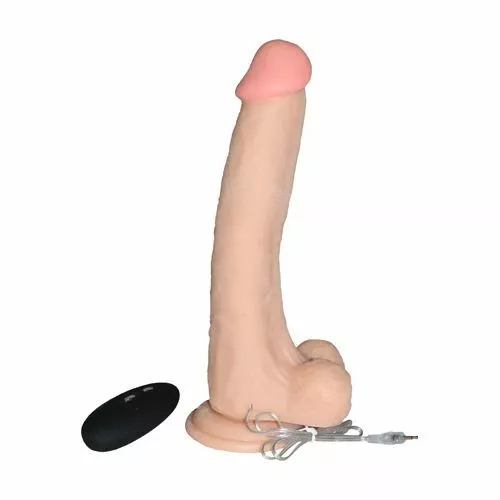 RealRock Realistische Vibrator Huidskleur Met Zuignap - 27 Cm 3 RealRock Realistische Vibrator Huidskleur Met Zuignap - 27 Cm