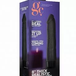 GC Toys Realistische Dildo Met Vibratie - Zwart 9 GC Toys Realistische Dildo Met Vibratie - Zwart -Clitoris Vibrators Verkoop realistische dildo met vibratie zwart verpakt