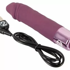 You2Toys Realistische Vibrator Elegant Series - Paars -Clitoris Vibrators Verkoop realistische vibrator elegant series paars kabel