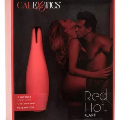 California Exotic Red Hot Flare Stimulator 7 California Exotic Red Hot Flare Stimulator -Clitoris Vibrators Verkoop red hot flare stimulator verpakt