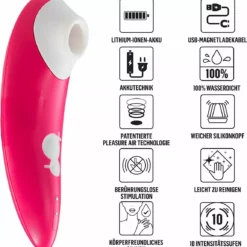 ROMP Clitoris Stimulator Shine - Roze -Clitoris Vibrators Verkoop romp luchtdrukvibrator shine details