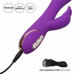 California Exotic Roterende En Verwarmende Vibrator - Paars -Clitoris Vibrators Verkoop roterende en verwarmende vibrator paars usb