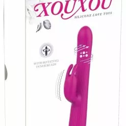 XOUXOU Roterende Rabbit Vibrator Met Beads 12 XOUXOU Roterende Rabbit Vibrator Met Beads -Clitoris Vibrators Verkoop roterende rabbit vibrator met beads kopie