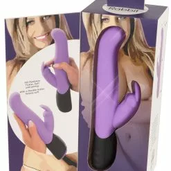 You2Toys Roterende Rabbit Vibrator - Paars 13 You2Toys Roterende Rabbit Vibrator - Paars -Clitoris Vibrators Verkoop roterende rabbit vibrator paars verpakt open