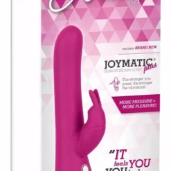 Joymatic Roze Rabbit Vibrator Met Sensor Technologie (OP=OP) -Clitoris Vibrators Verkoop roze rabbit vibrator met sensor technologie verpakt 1