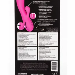 California Exotic Roze Vibrator Met Clitoris Zuigfunctie - Malibu Minx -Clitoris Vibrators Verkoop roze vibrator met clitoris zuigfunctie malibi minx ak