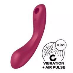 Satisfyer Curvy Trinity 1 - Rood