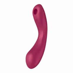 Satisfyer Curvy Trinity 1 - Rood 9 Satisfyer Curvy Trinity 1 - Rood -Clitoris Vibrators Verkoop satisfyer curve trinity 1 air pulse vibration rood 3