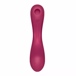 Satisfyer Curvy Trinity 1 - Rood 10 Satisfyer Curvy Trinity 1 - Rood -Clitoris Vibrators Verkoop satisfyer curve trinity 1 air pulse vibration rood 4