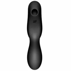 Satisfyer Curvy Trinity 2 Luchtdruk Vibrator - Zwart -Clitoris Vibrators Verkoop satisfyer curvy trinity 2 zwart 5