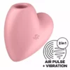 Satisfyer Cutie Heart - Rood -Clitoris Vibrators Verkoop satisfyer cutie heart rood 1