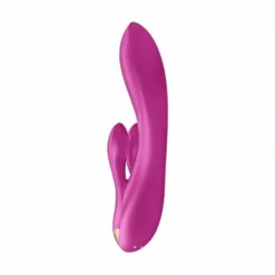 Satisfyer Double Flex Rabbit Vibrator - Paars -Clitoris Vibrators Verkoop satisfyer double flex rabbit vibrator paars achterkant