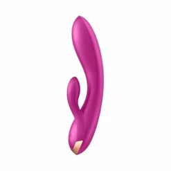 Satisfyer Double Flex Rabbit Vibrator - Paars -Clitoris Vibrators Verkoop satisfyer double flex rabbit vibrator paars zijkant