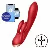 Satisfyer Double Flex Rabbit Vibrator - Rood 2 Satisfyer Double Flex Rabbit Vibrator - Rood -Clitoris Vibrators Verkoop satisfyer double flex rabbit vibrator rood