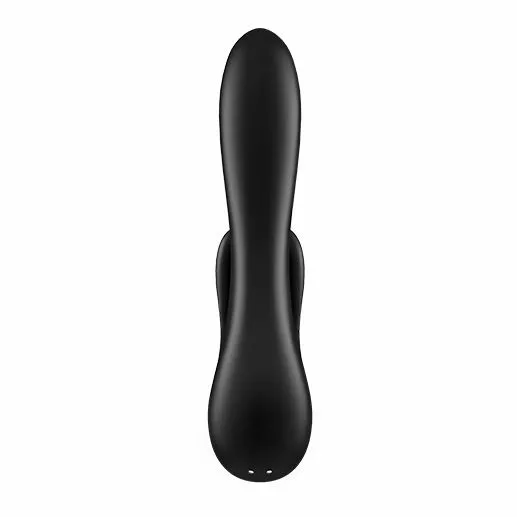Satisfyer Double Flex Rabbit Vibrator - Zwart 6 Satisfyer Double Flex Rabbit Vibrator - Zwart - Afbeelding 4