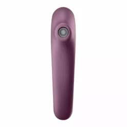 Satisfyer Dual Kiss Luchtdruk Vibrator - Paars -Clitoris Vibrators Verkoop satisfyer dual kiss vibrator paars voorkant