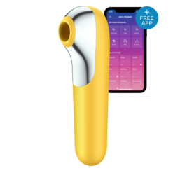 Satisfyer - Dual Love Air Pulse Vibrator Geel