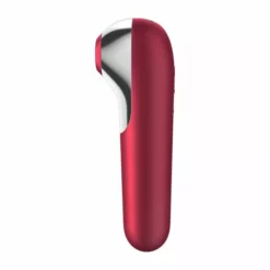 Satisfyer - Dual Love Air Pulse Vibrator Rood -Clitoris Vibrators Verkoop satisfyer dual love air pulse vibrator rood zk
