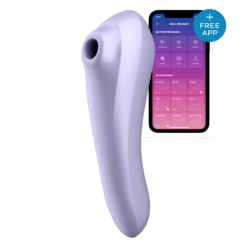 Satisfyer - Dual Pleasure Air Pulse Vibrator Paars