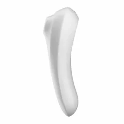 Satisfyer - Dual Pleasure Air Pulse Vibrator Wit -Clitoris Vibrators Verkoop satisfyer dual pleasure air pulse vibrator wit zij