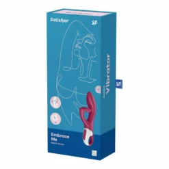Satisfyer Embrace Me Rabbit Vibrator - Berry -Clitoris Vibrators Verkoop satisfyer embrace me berry 6