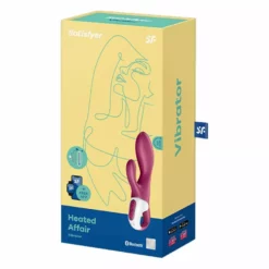Satisfyer Heated Affair Verwarmende Rabbit Vibrator -Clitoris Vibrators Verkoop satisfyer heated affair rabbit vibrator verpakt