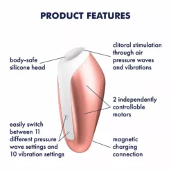 Satisfyer - Love Breeze Air Pulse Stimulator 9 Satisfyer - Love Breeze Air Pulse Stimulator -Clitoris Vibrators Verkoop satisfyer love breeze air pulse stimulator specs