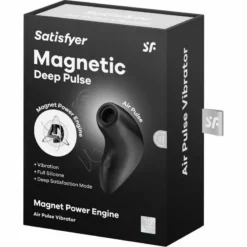 Satisfyer Magnetic Deep Pulse - Zwart 13 Satisfyer Magnetic Deep Pulse - Zwart -Clitoris Vibrators Verkoop satisfyer magnetic deep pulse zwart 5
