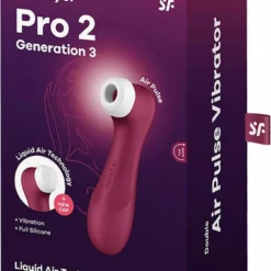 Satisfyer Pro 2 Generation 3 Luchtdruk Vibrator - Rood 11 Satisfyer Pro 2 Generation 3 Luchtdruk Vibrator - Rood -Clitoris Vibrators Verkoop satisfyer pro 2 generation 3 luchtdruk vibrator rood 4