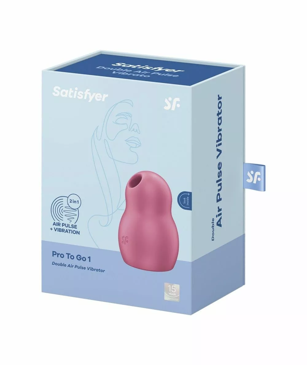 Satisfyer Pro To Go 1 Luchtdruk Vibrator - Rood 9 Satisfyer Pro To Go 1 Luchtdruk Vibrator - Rood - Afbeelding 7