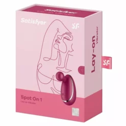 Satisfyer Spot On 1 - Rood -Clitoris Vibrators Verkoop satisfyer spot on 1 rood verpakking