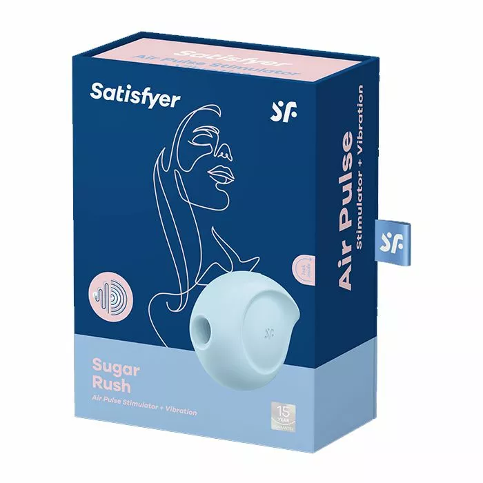 Satisfyer Sugar Rush - Blauw 8 Satisfyer Sugar Rush - Blauw - Afbeelding 6