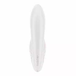 Satisfyer Supernova Luchtdruk Vibrator - Wit -Clitoris Vibrators Verkoop satisfyer supernova luchtdruk vibrator wit bovenkant