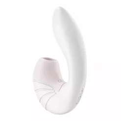 Satisfyer Supernova Luchtdruk Vibrator - Wit -Clitoris Vibrators Verkoop satisfyer supernova luchtdruk vibrator wit zijkant links