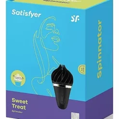 Satisfyer Sweet Treat Spinnator - Black/Gold 11 Satisfyer Sweet Treat Spinnator - Black/Gold -Clitoris Vibrators Verkoop satisfyer sweet treat spinnator black gold verpakt