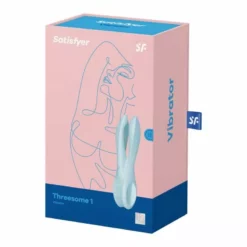 Satisfyer Threesome 1 Clitoris Vibrator - Blauw -Clitoris Vibrators Verkoop satisfyer threesome 1 blauw 1