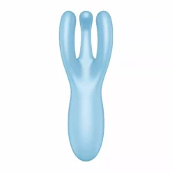 Satisfyer Threesome 4 - Blauw -Clitoris Vibrators Verkoop satisfyer threesome 2