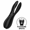 Satisfyer Threesome 2 Vibrator - Zwart -Clitoris Vibrators Verkoop satisfyer threesome 2 vibrator black